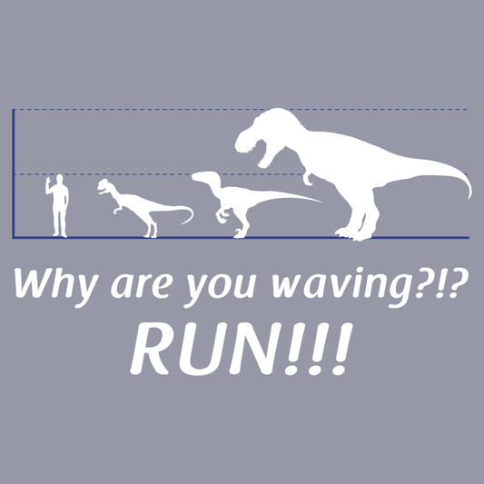 Why Are You Waving? Run!