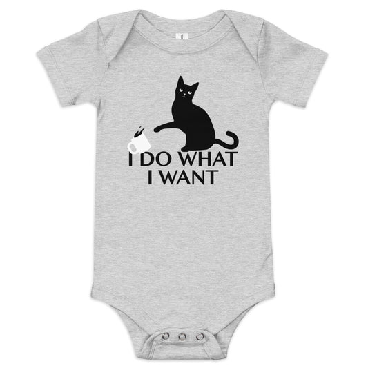 I Do What I Want Kid's Onesie