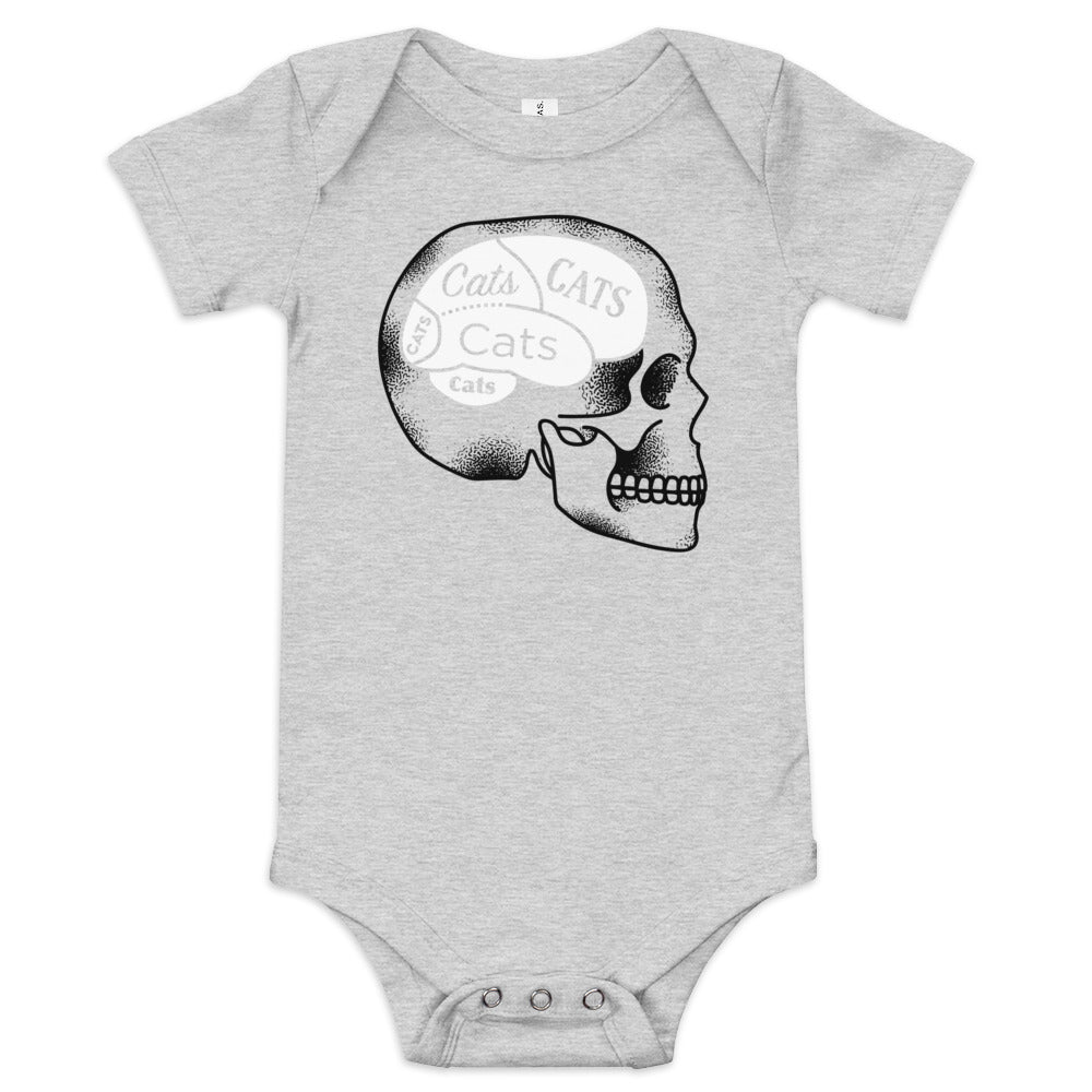 Cats On The Brain Kid's Onesie