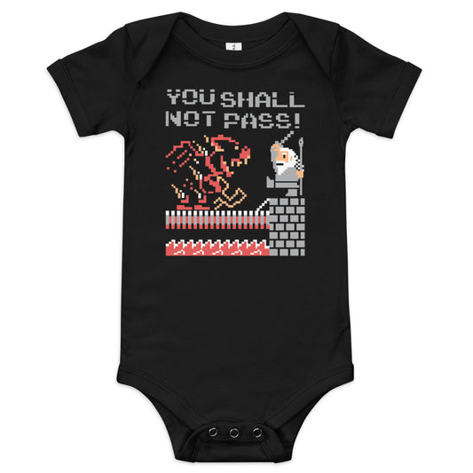 You Shall Not Pass! Kid's Onesie
