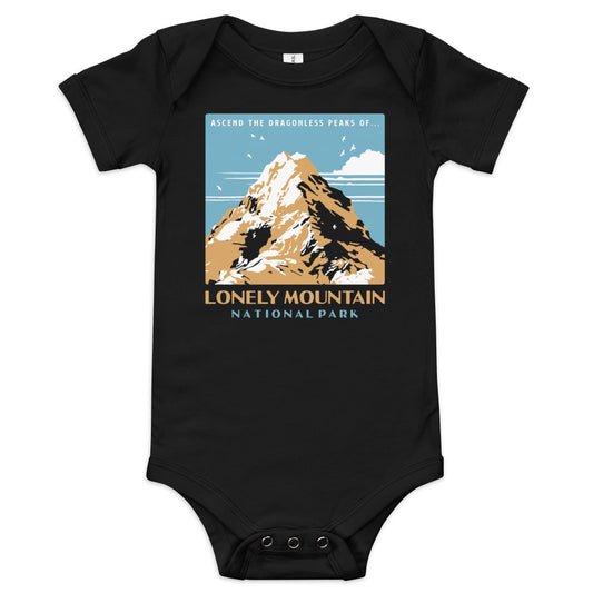 Lonely Mountain National Park Kid's Onesie