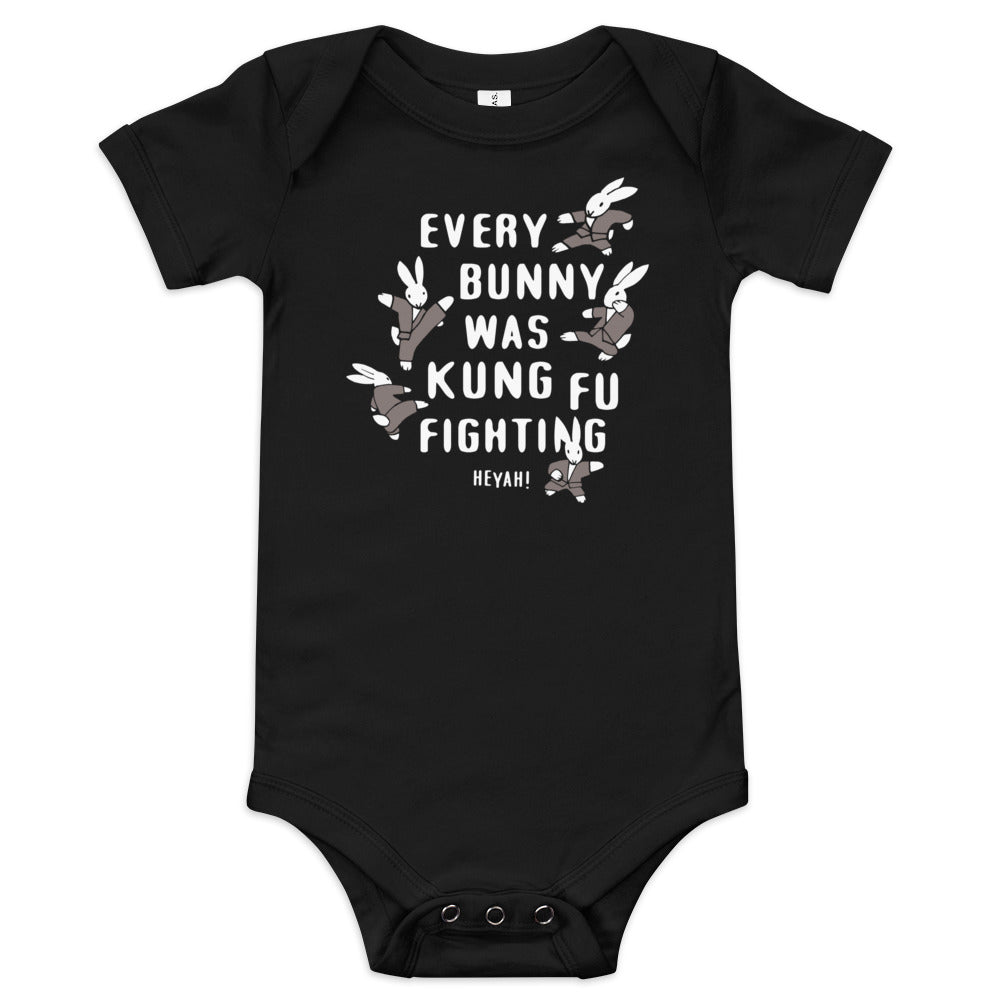 Every Bunny Was Kung Fu Fighting Kid's Onesie
