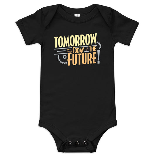 Tomorrow, The Today Of The Future Kid's Onesie