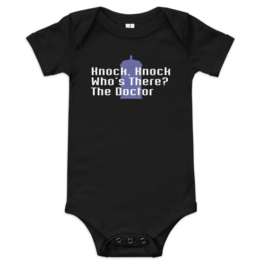 Knock Knock! Who's There? The Doctor Kid's Onesie
