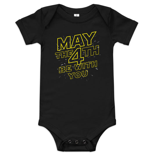 May The 4th Be With You Kid's Onesie