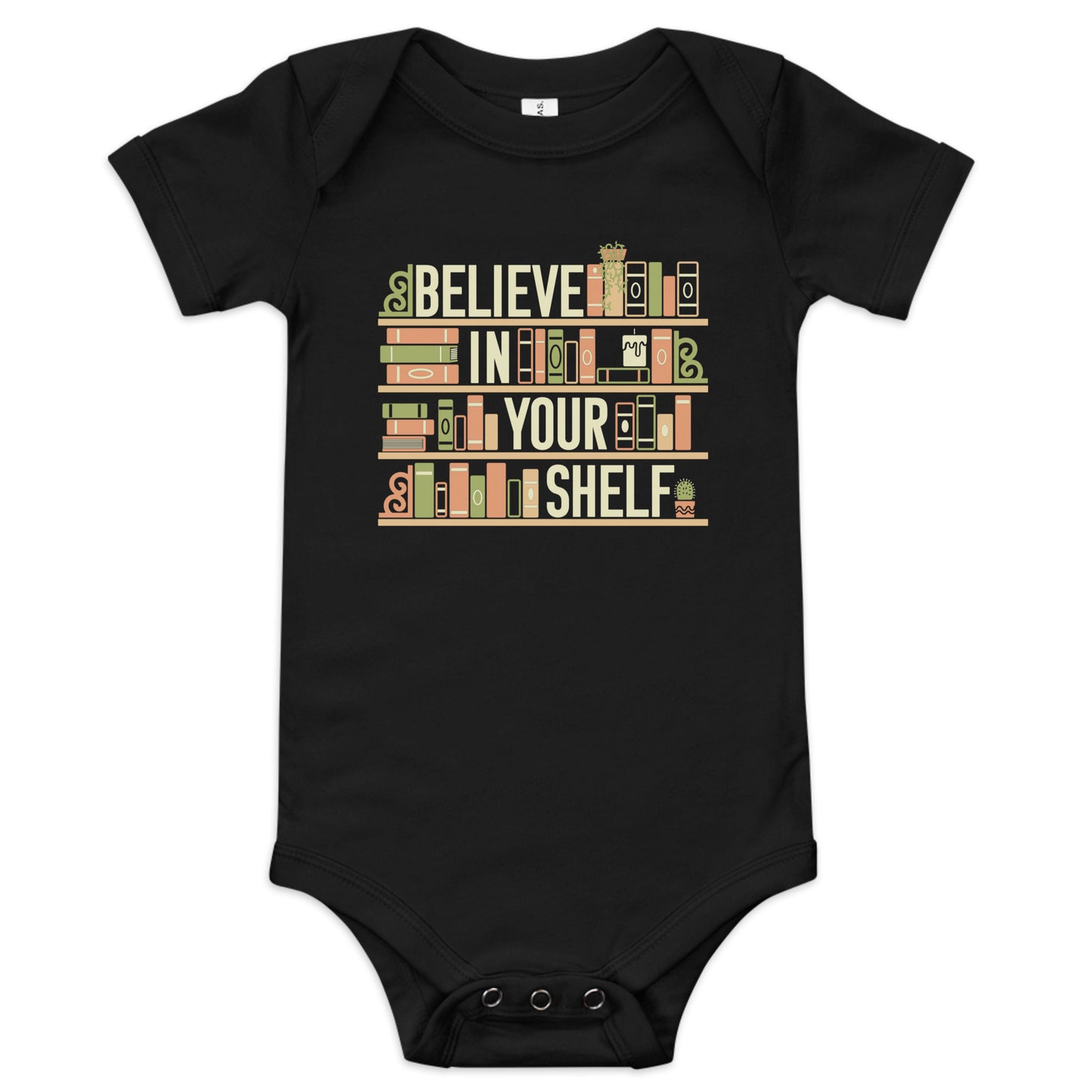 Believe In Your Shelf Kid's Onesie