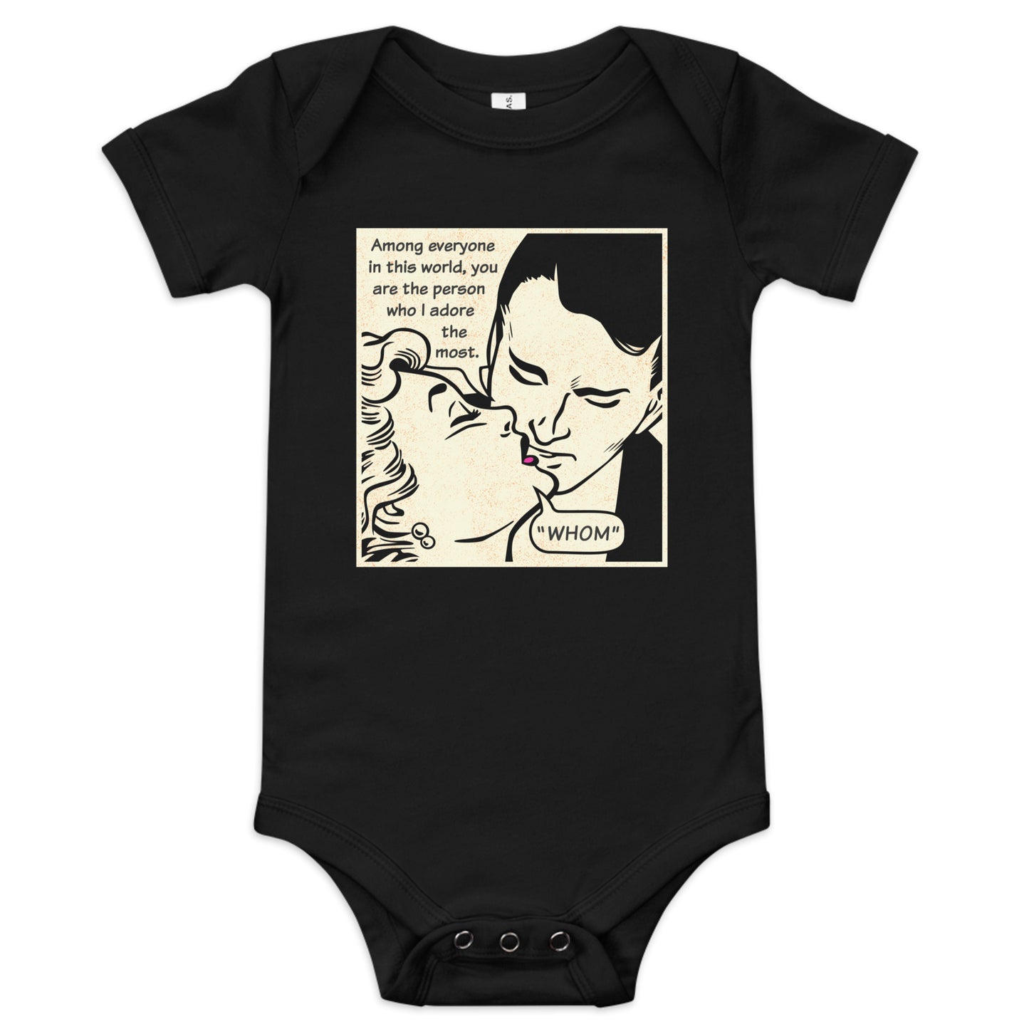 Whom I Adore The Most Kid's Onesie