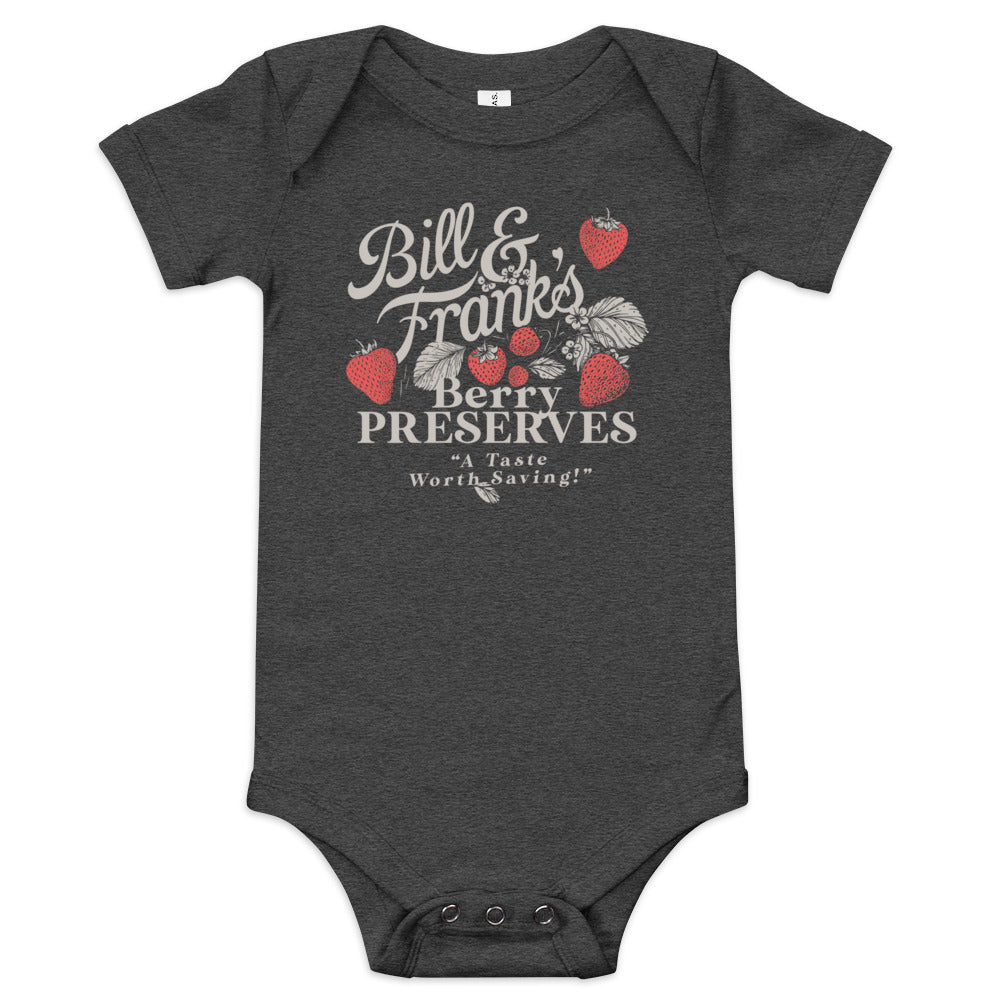 Bill And Frank's Berry Preserves Kid's Onesie