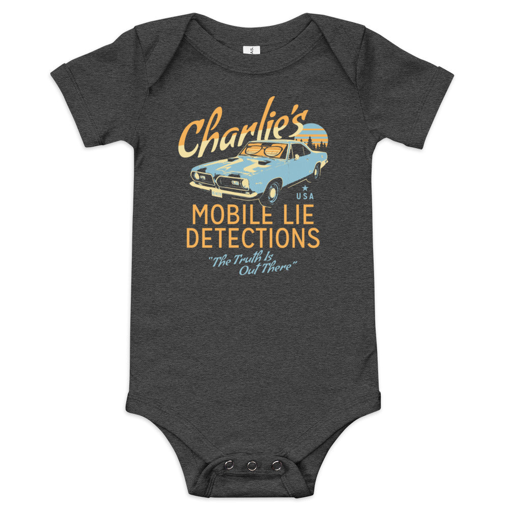 Charlie's Mobile Lie Detection Kid's Onesie
