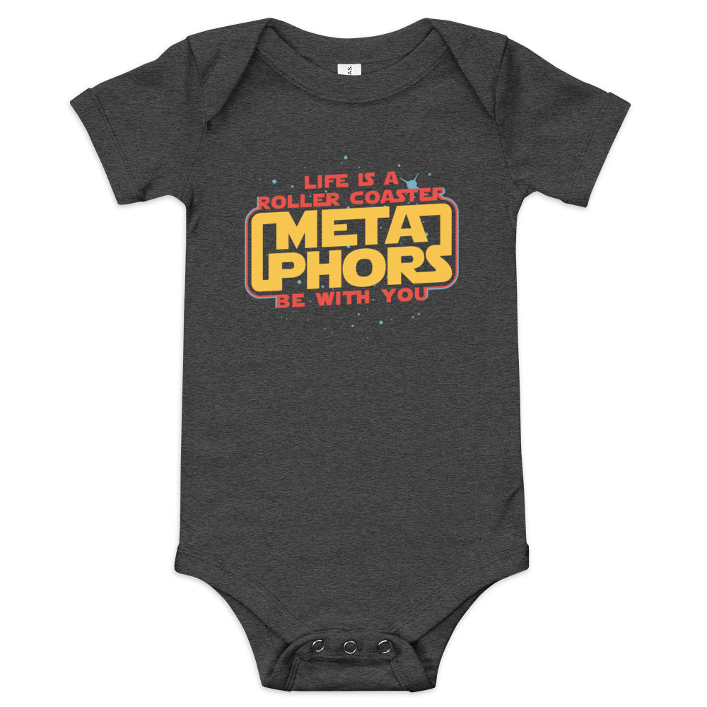 Meta Phors Be With You Kid's Onesie