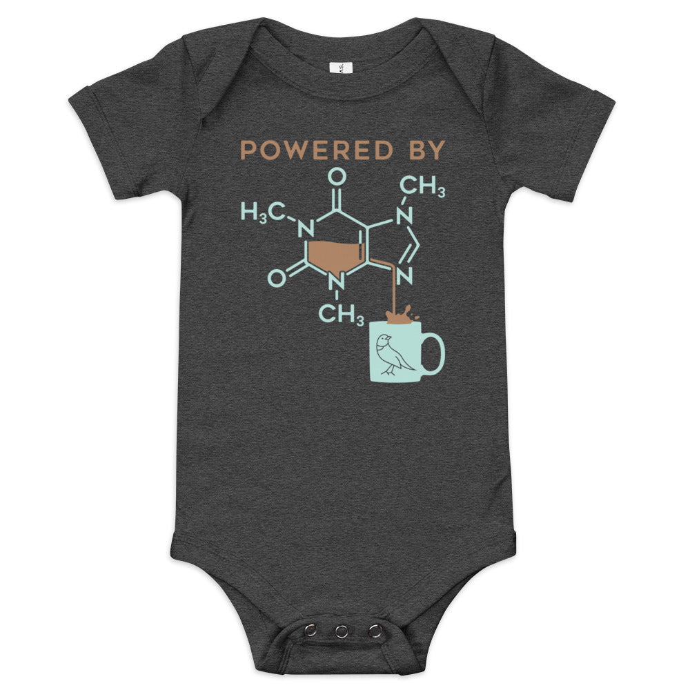 Powered By Caffeine Kid's Onesie
