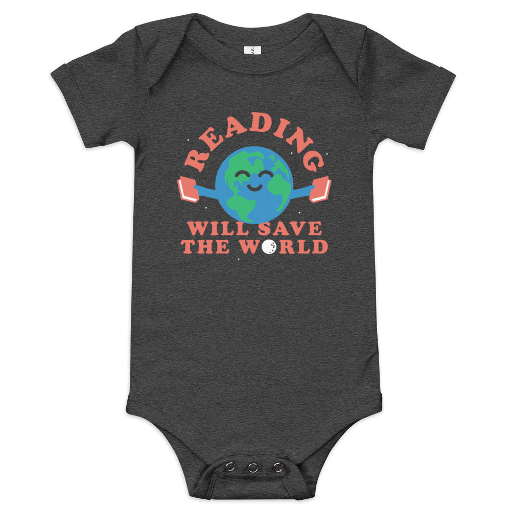 Reading Will Save The World Kid's Onesie