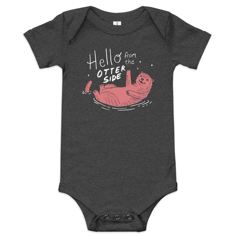 Hello From The Otter Side Kid's Onesie