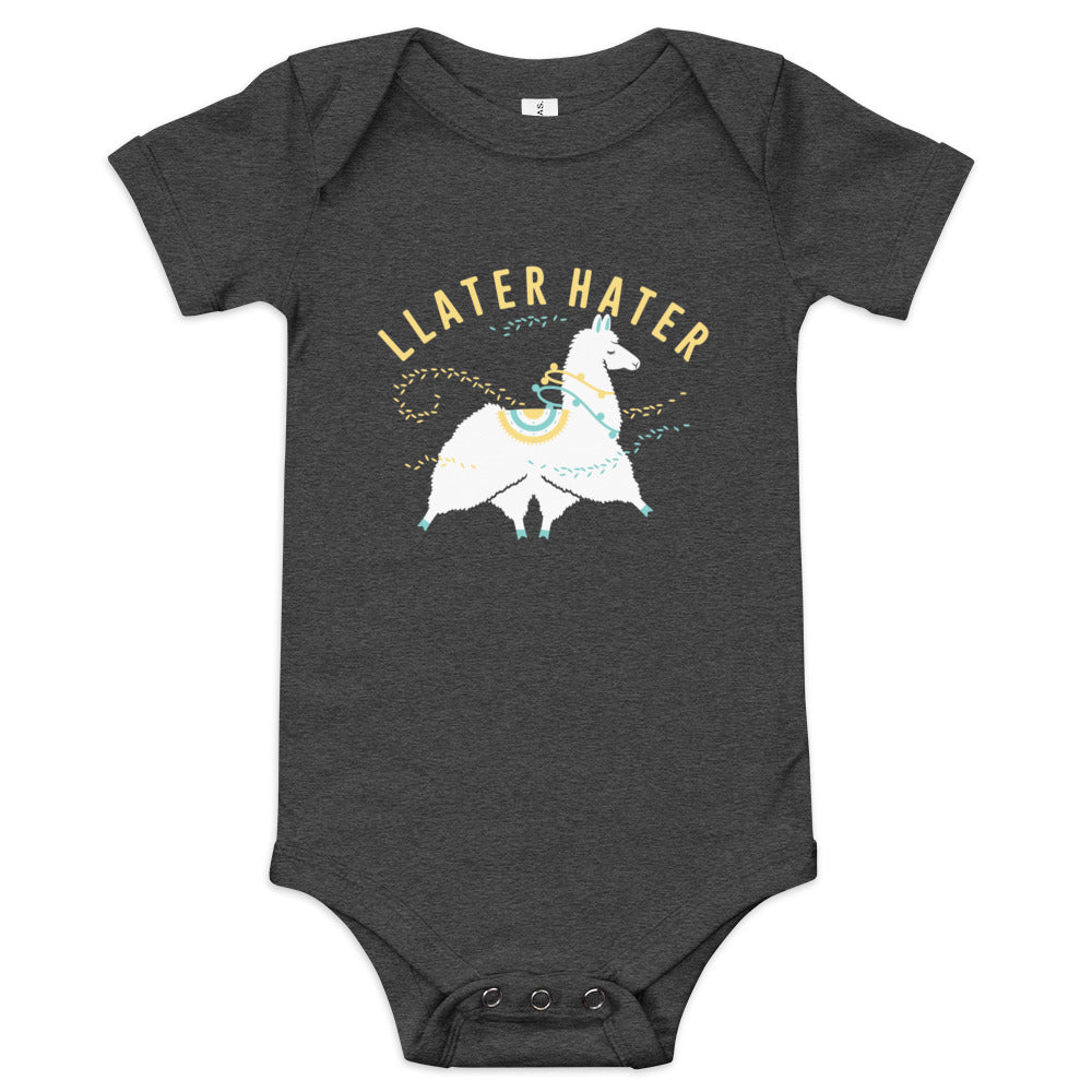 Llater Hater Kid's Onesie