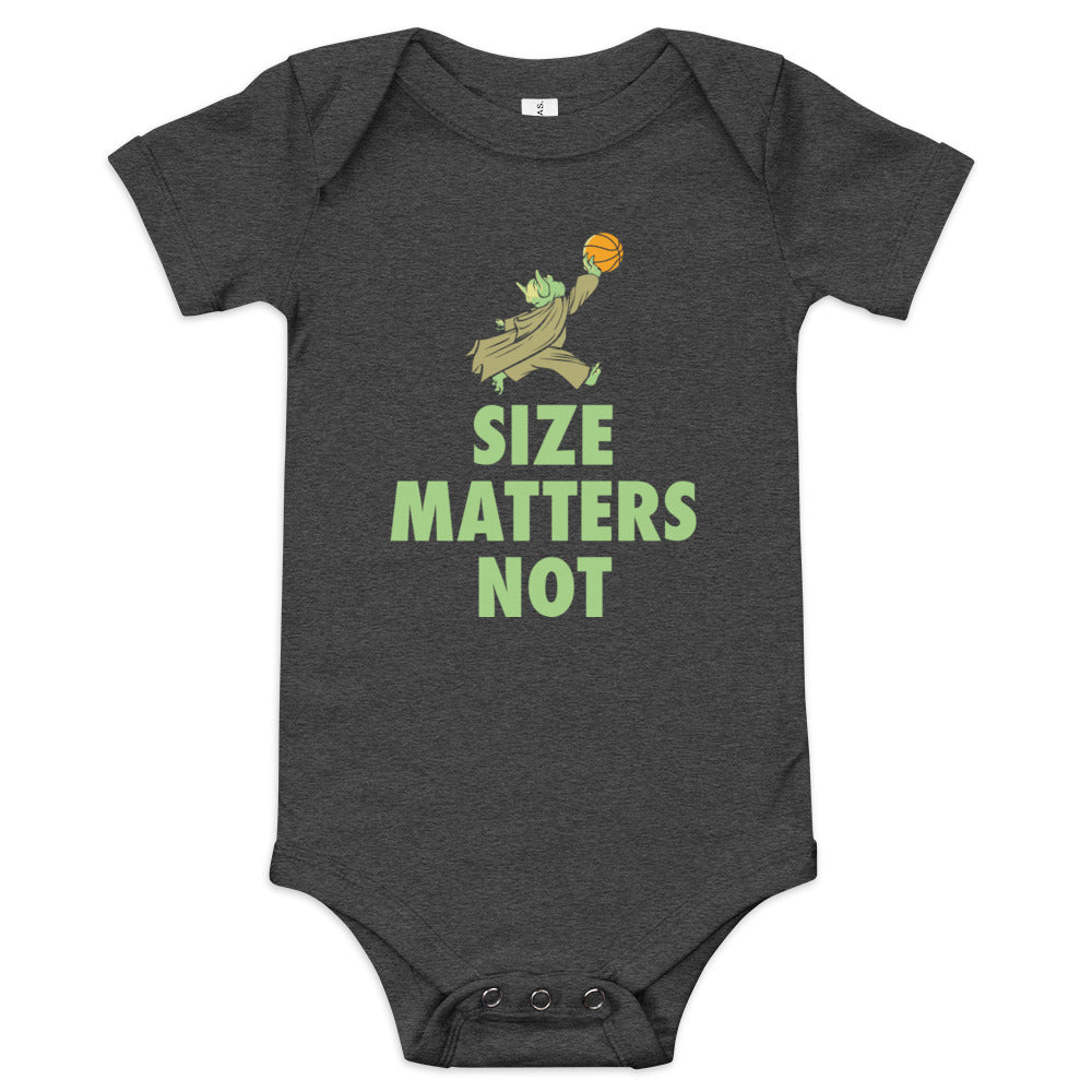 Size Matters Not Kid's Onesie