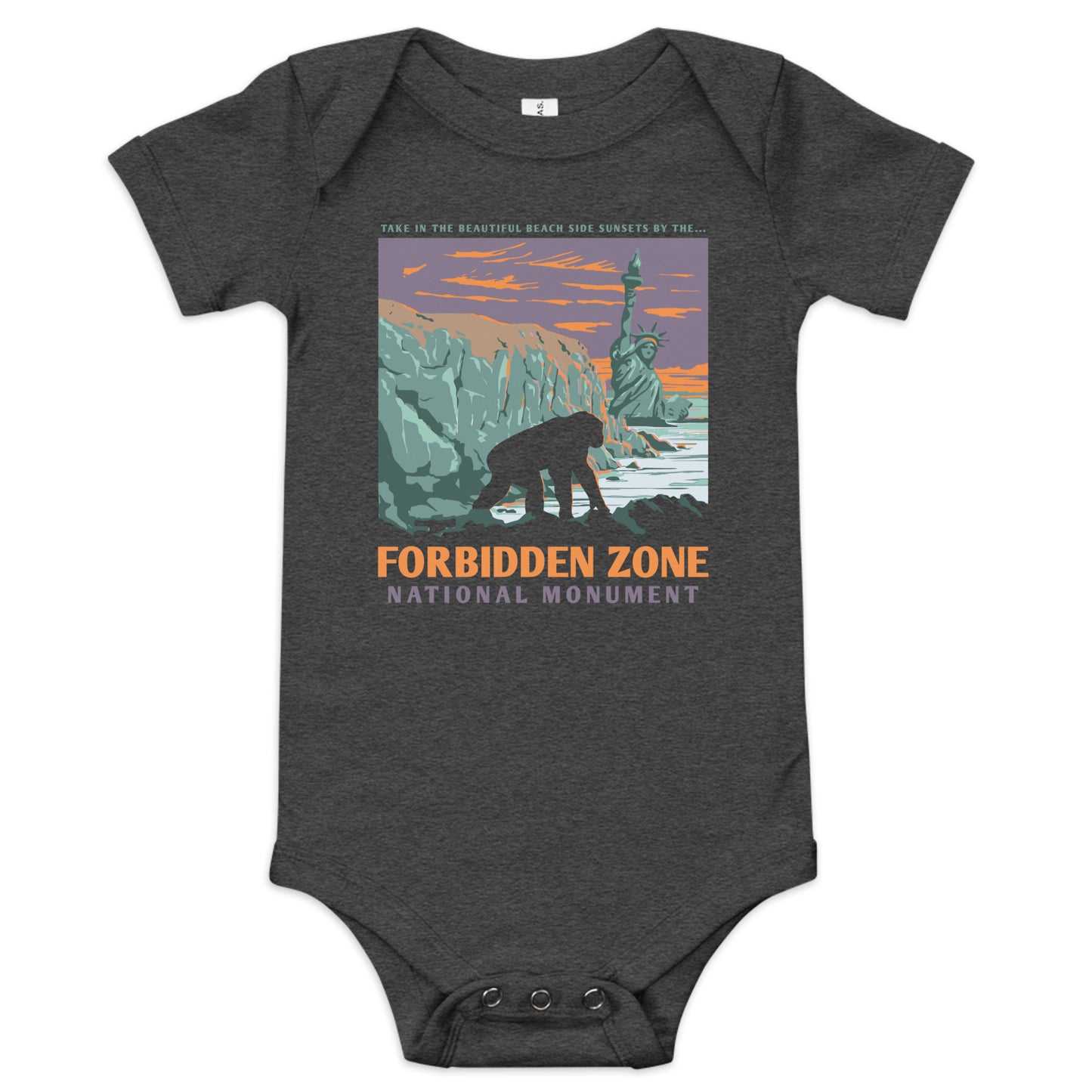 Forbidden Zone National Monument Kid's Onesie