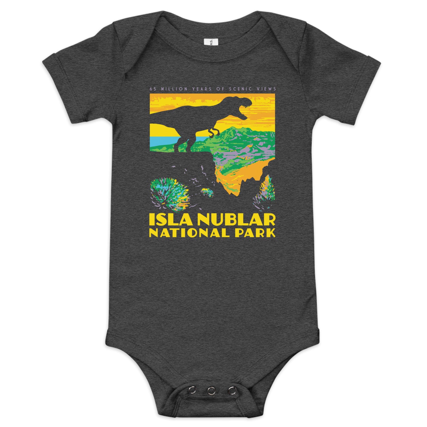 Isla Nublar National Park Kid's Onesie