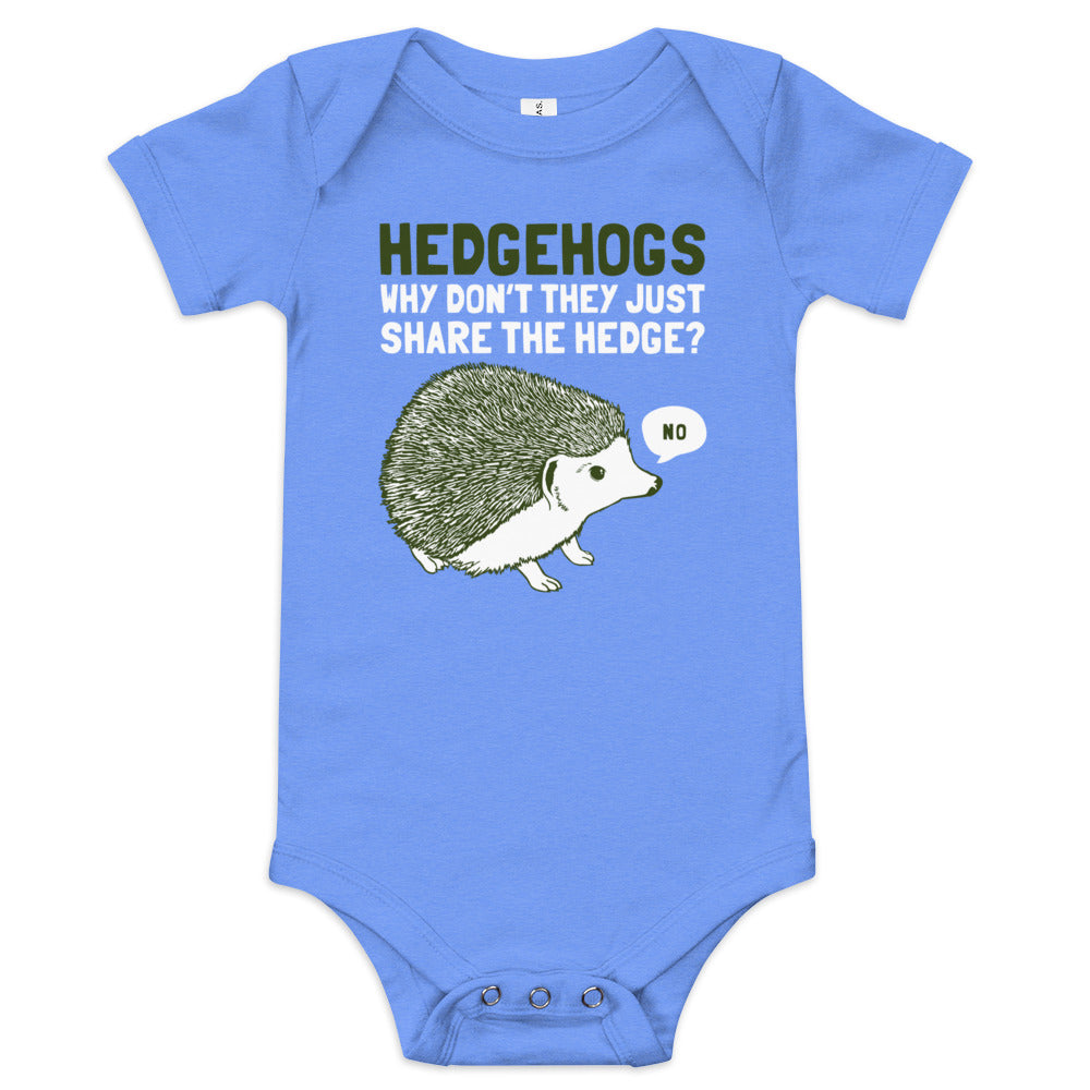 Hedgehogs Can't Share Kid's Onesie