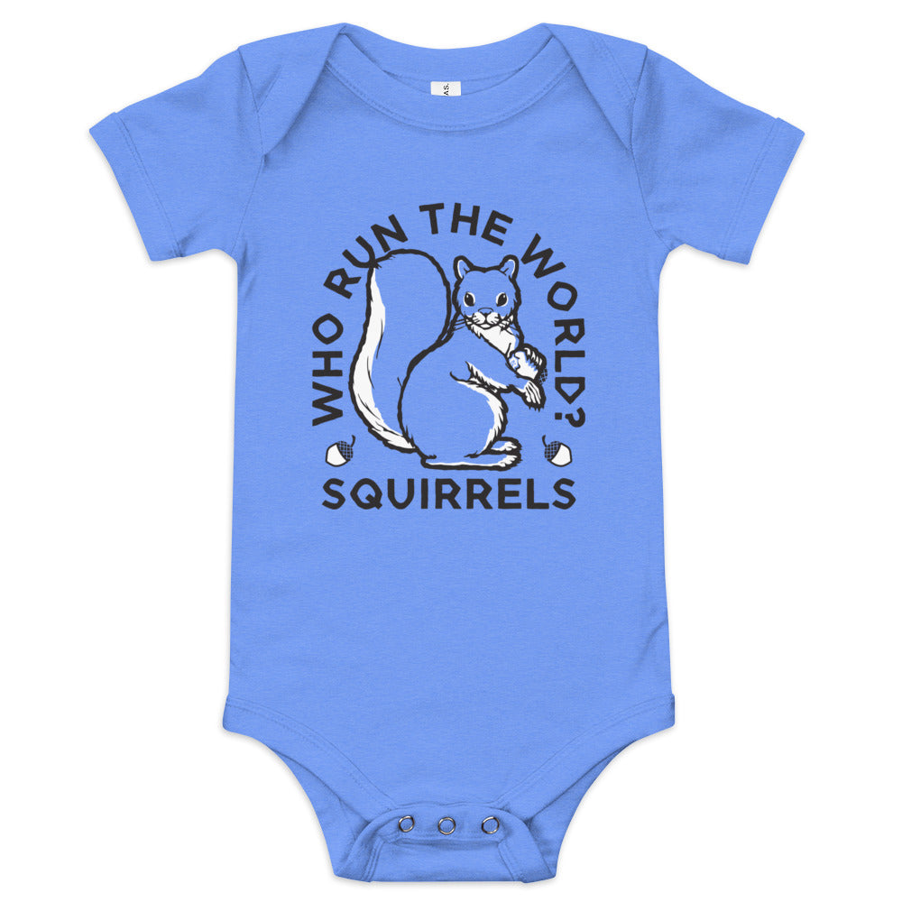 Who Run The World? Squirrels Kid's Onesie