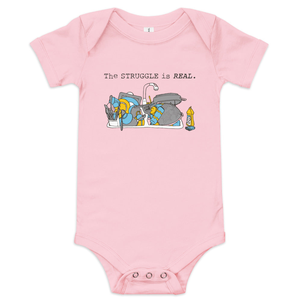 The Struggle Is Real Kid's Onesie