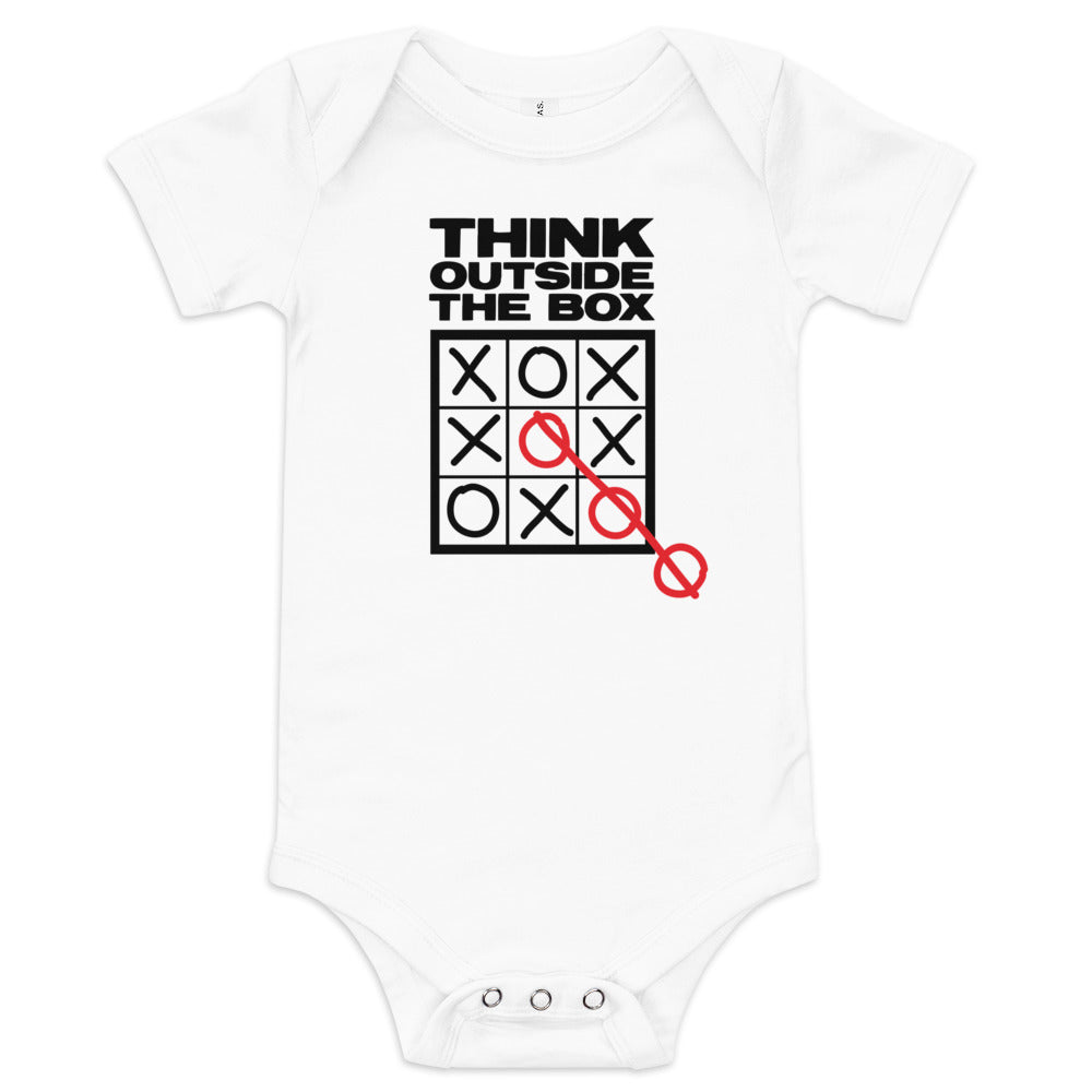 Think Outside The Box Kid's Onesie