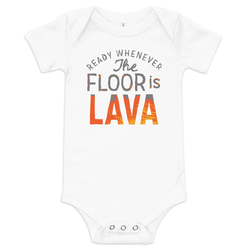 The Floor Is Lava Kid's Onesie