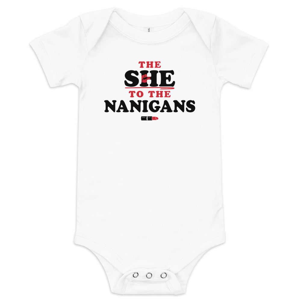 The She To The Nanigans Kid's Onesie