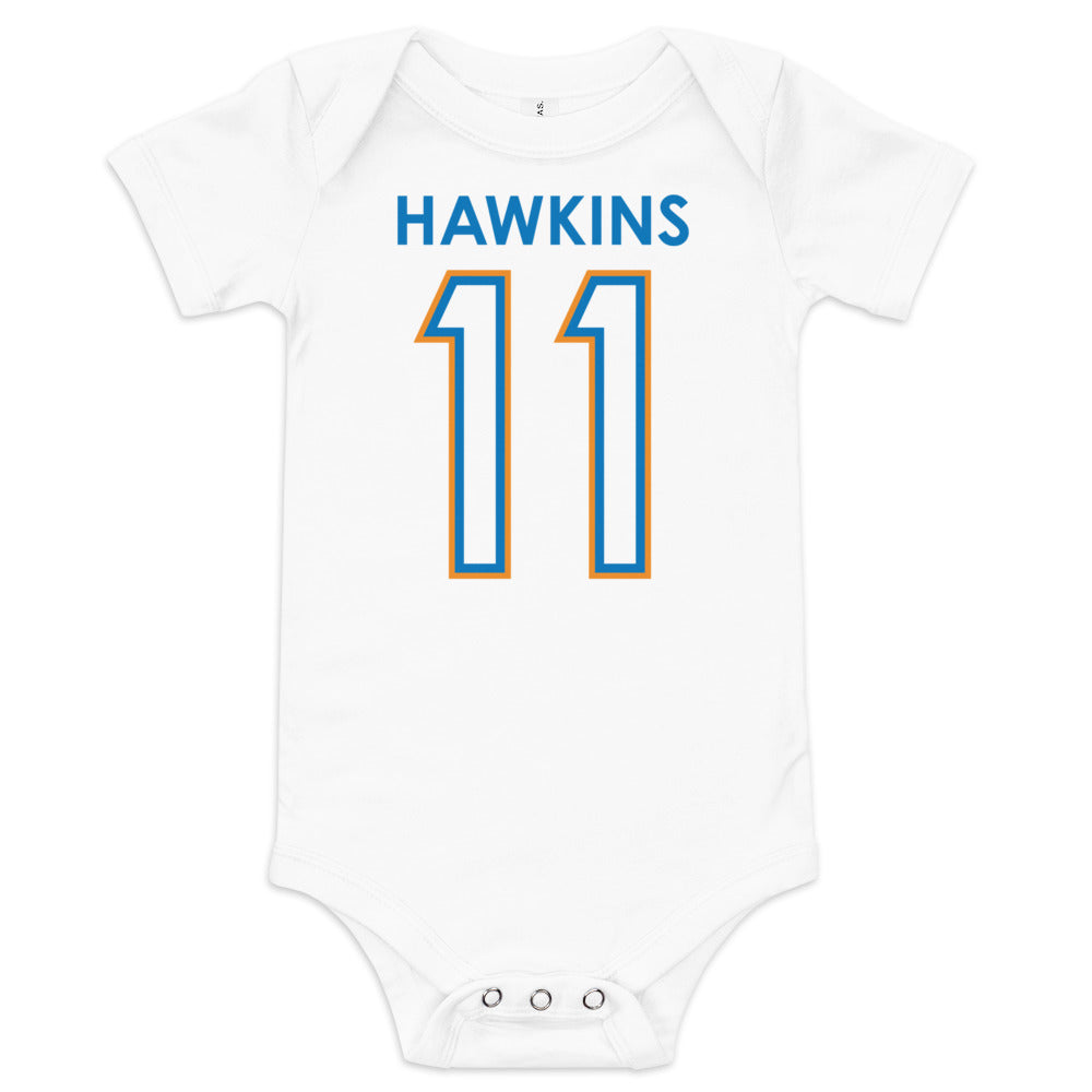 Hawkins 11 Kid's Onesie