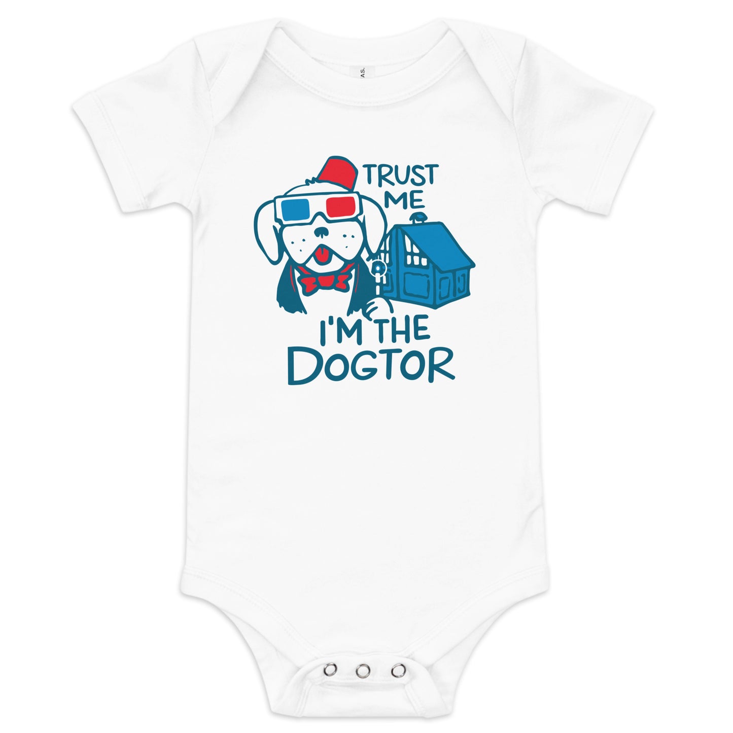 Trust Me, I'm The Dogtor Kid's Onesie