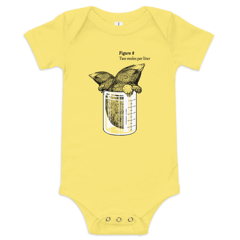 Two Moles Per Liter Kid's Onesie