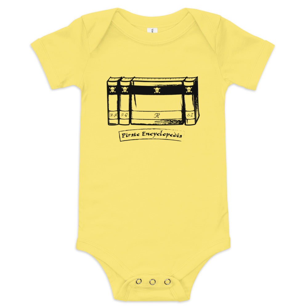 Pirate Encyclopedia Kid's Onesie