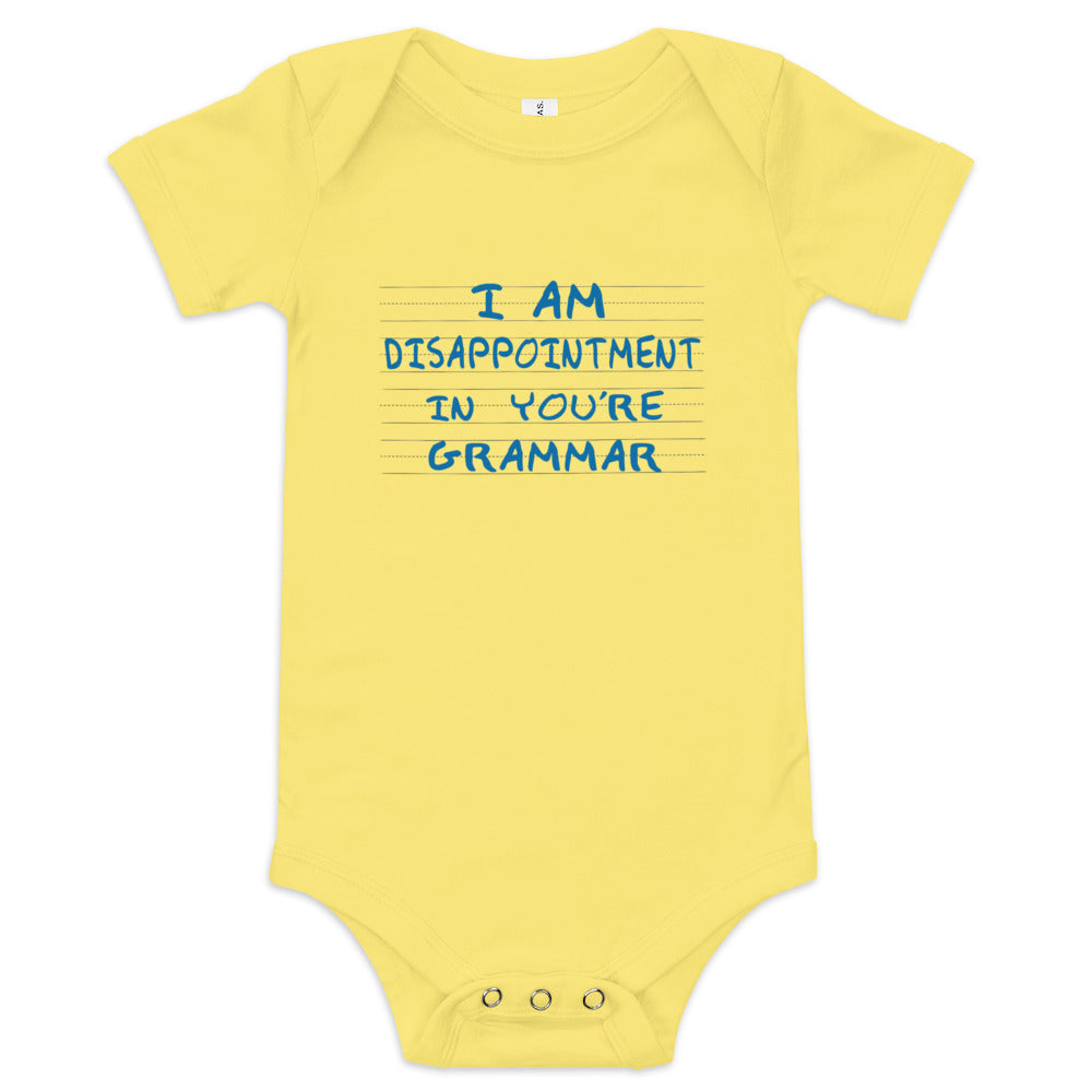 I Am Disappointment Kid's Onesie