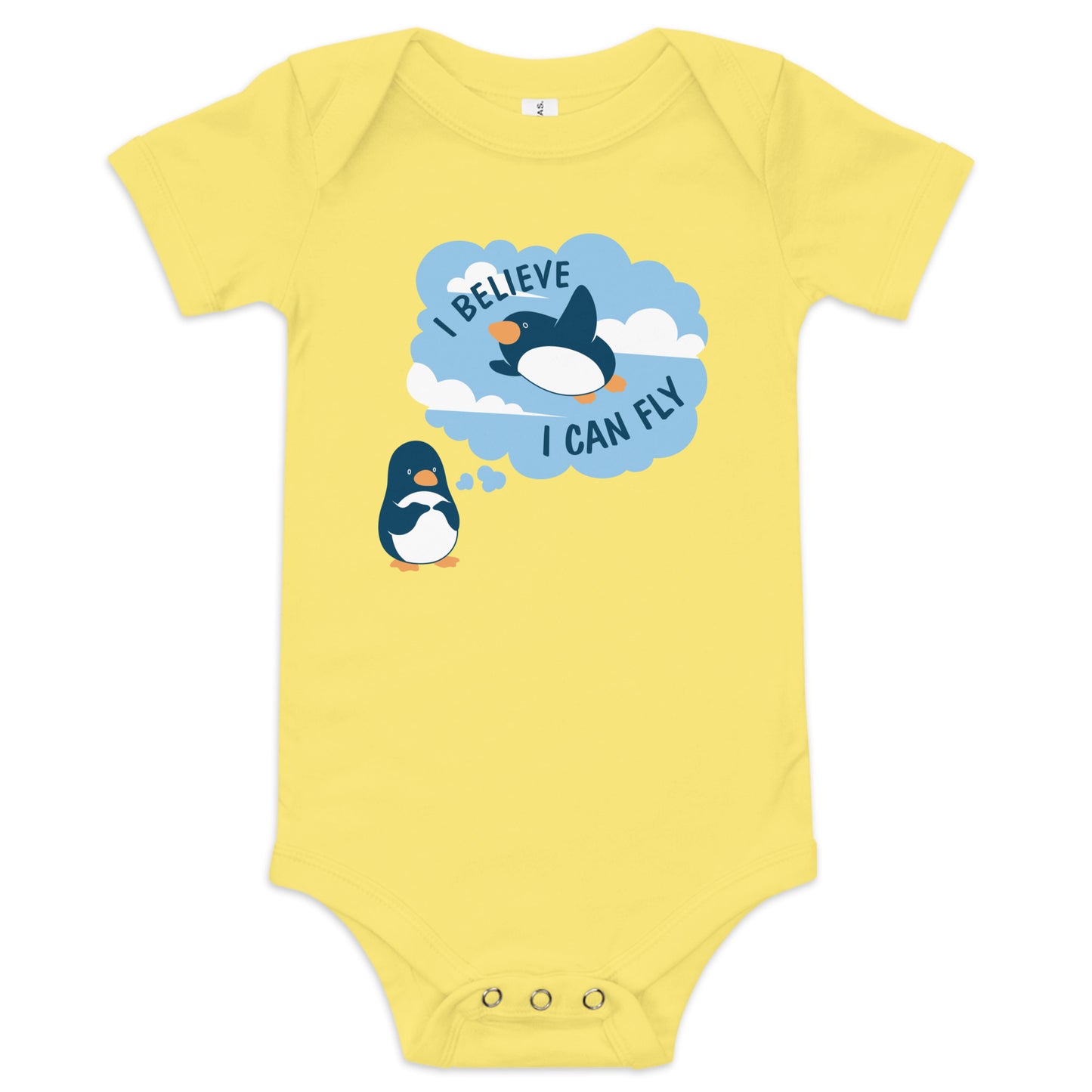 I Believe I Can Fly Kid's Onesie