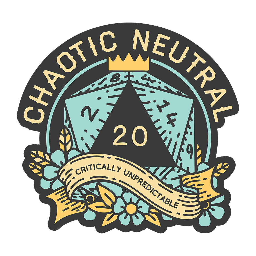 Chaotic Neutral Sticker