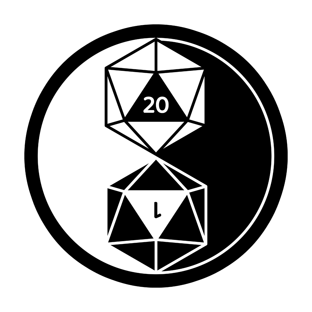 Dice Yin Yang Sticker
