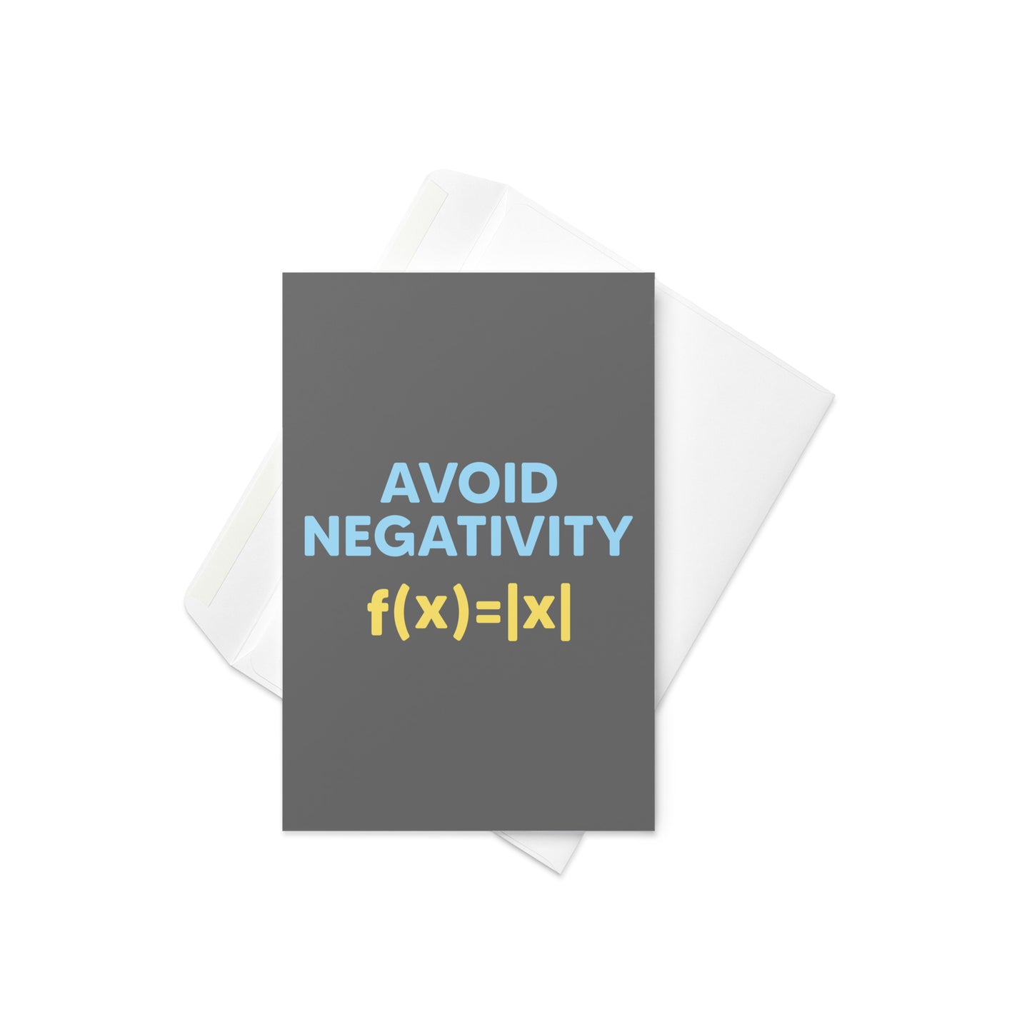 Avoid Negativity Greeting Card