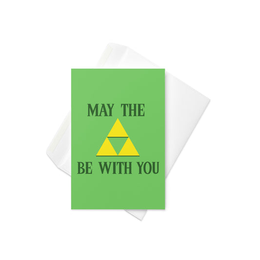 A Link To The Force Greeting Card