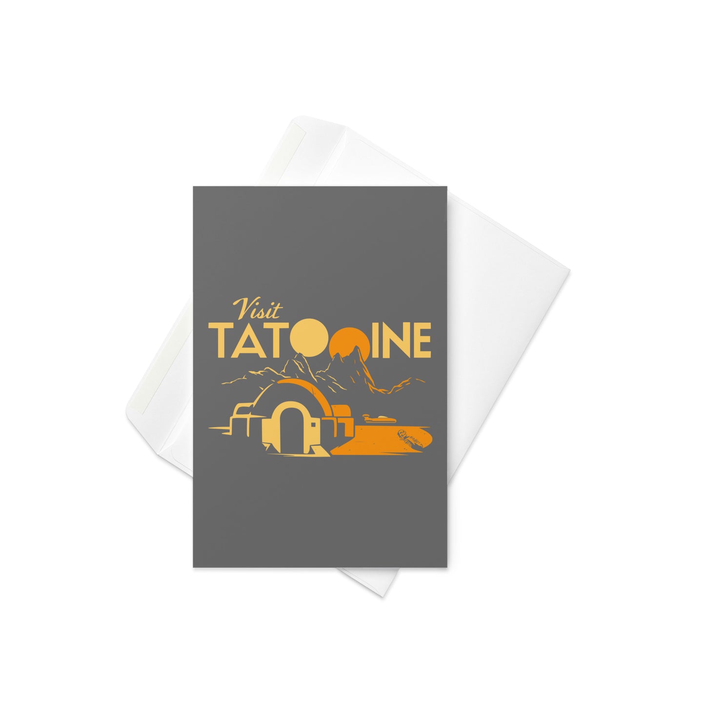 Visit Tatooine Greeting Card