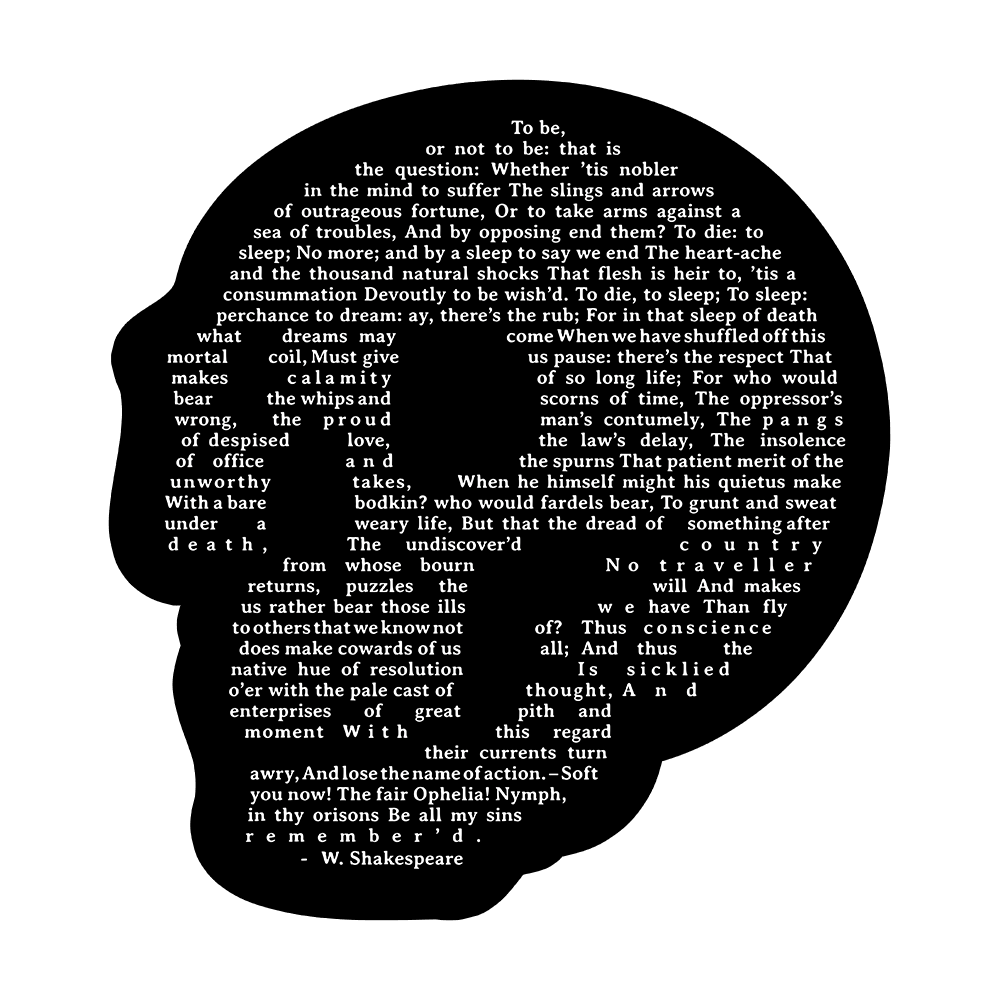 Hamlet Soliloquy Sticker