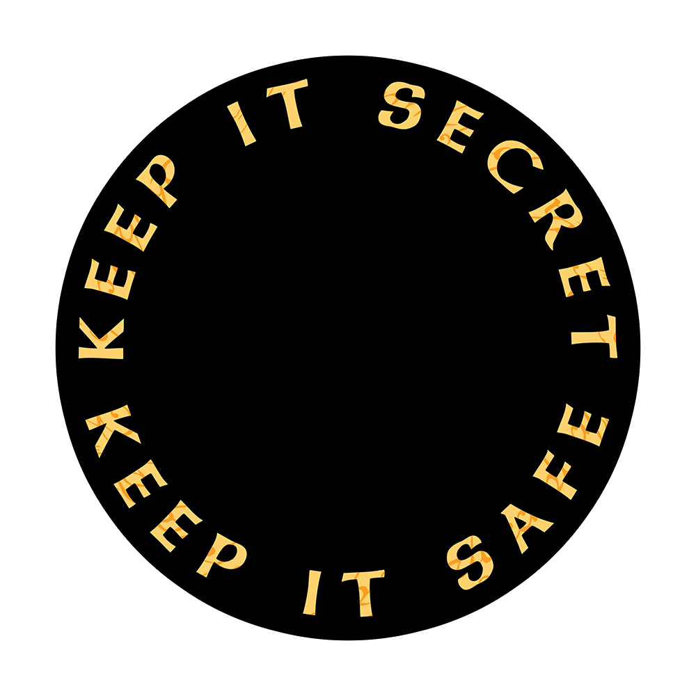Keep It Secret Keep It Safe Sticker