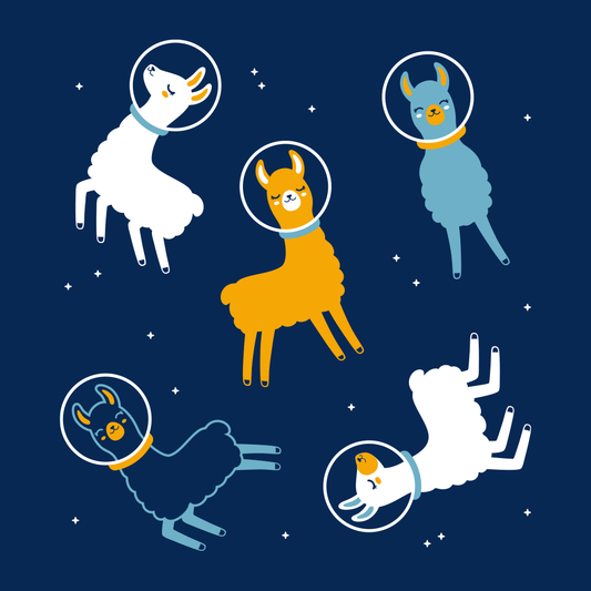 Llamas In Space