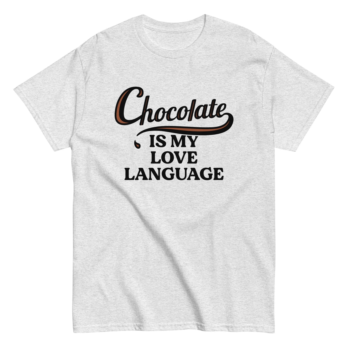 Chocolate Is My Love Language Men's Classic Tee