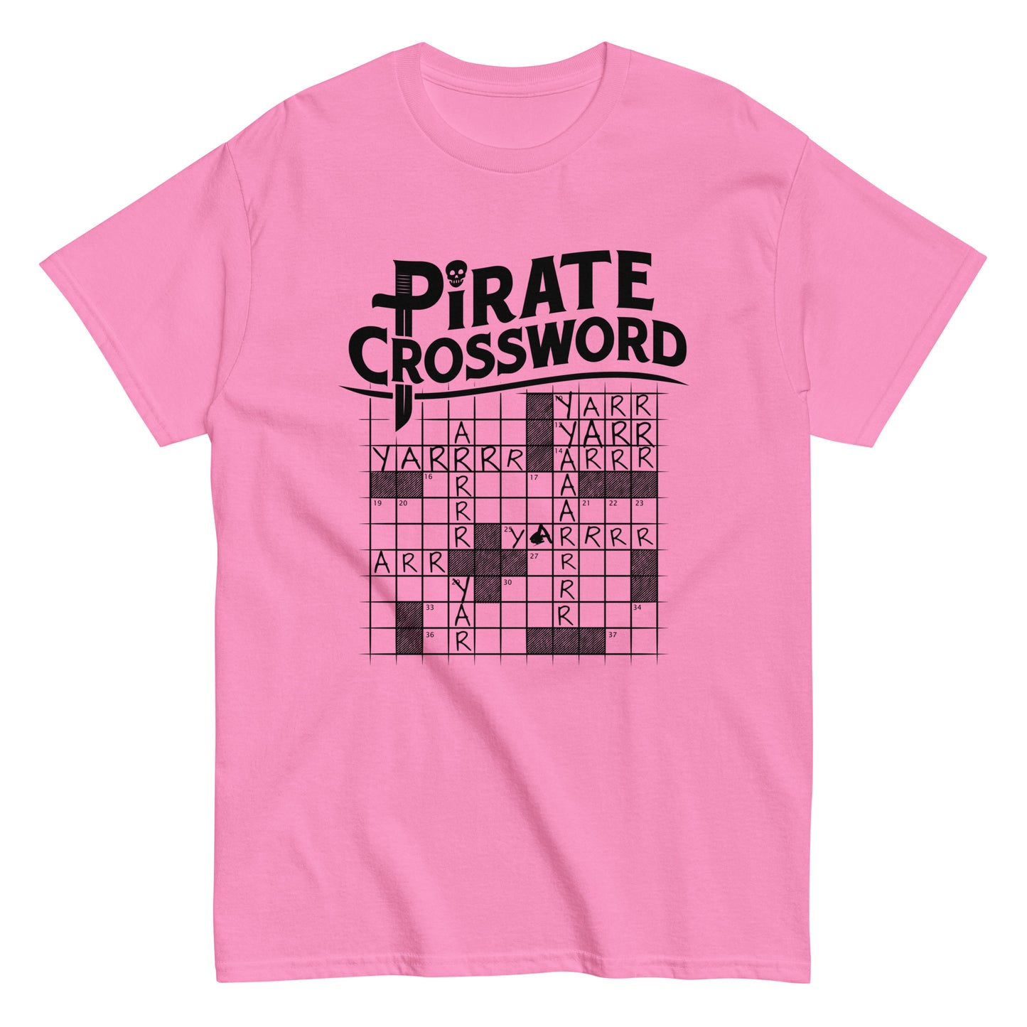 Pirate Crossword Men's Classic Tee