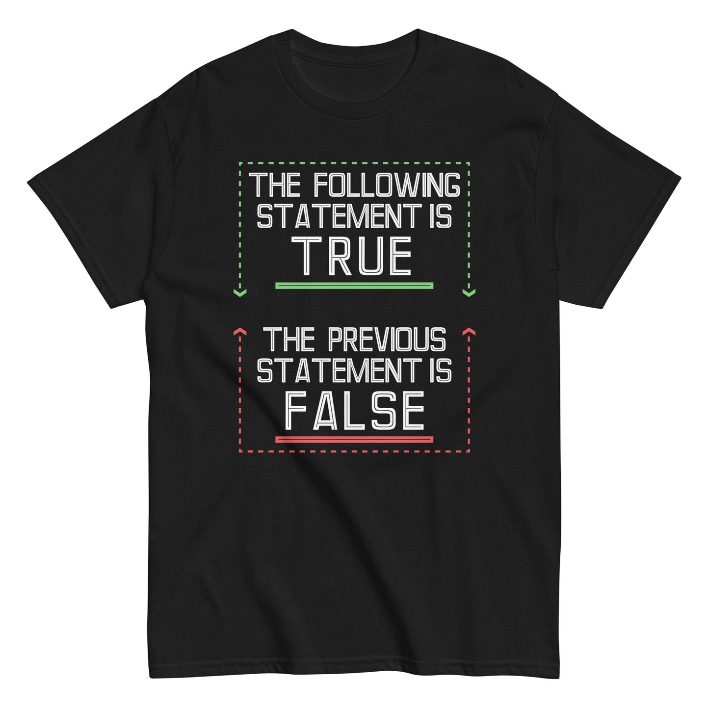 The Following Statement Is True Men's Classic Tee