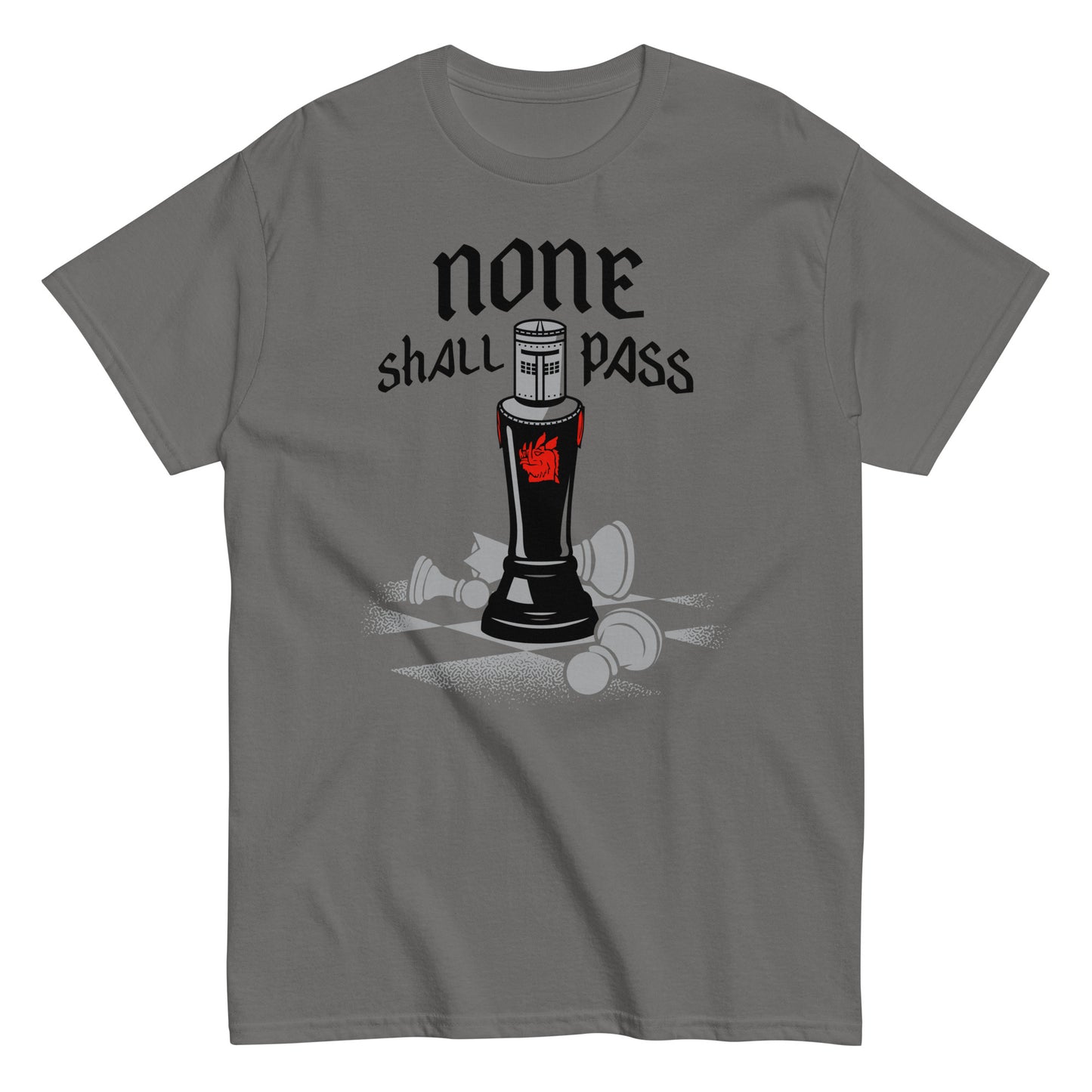 None Shall Pass Black Knight Men's Classic Tee