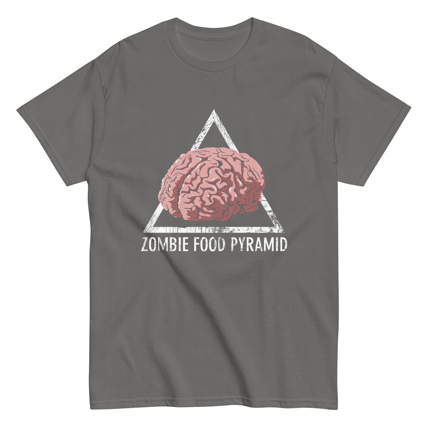 Zombie Food Pyramid Men's Classic Tee
