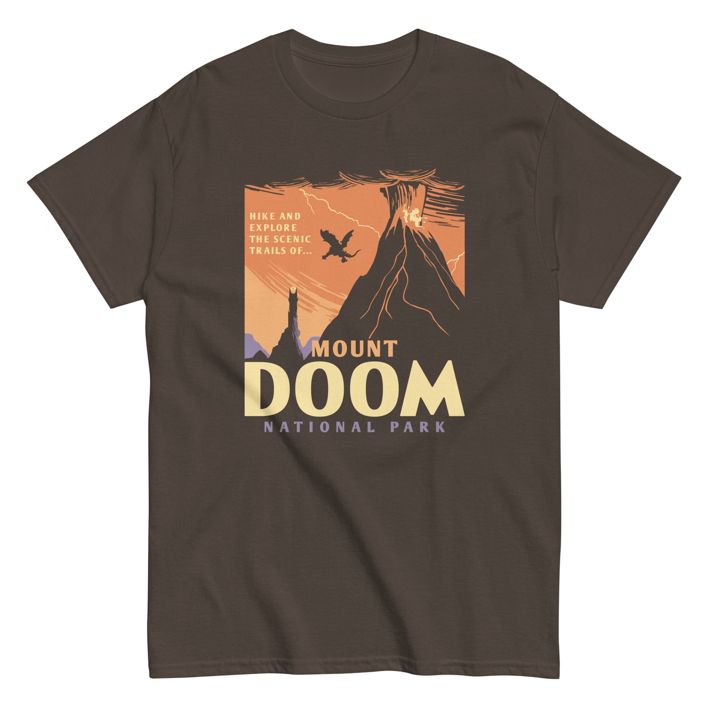 Mount Doom National Park Men's Classic Tee