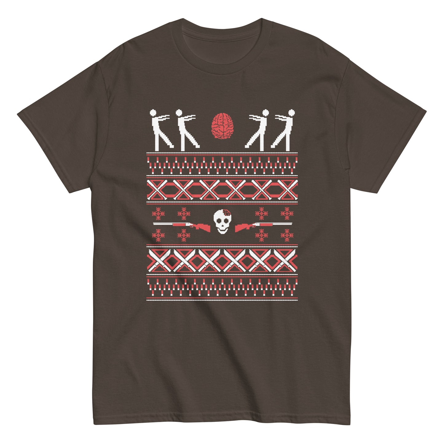Zombie Christmas Sweater Men's Classic Tee