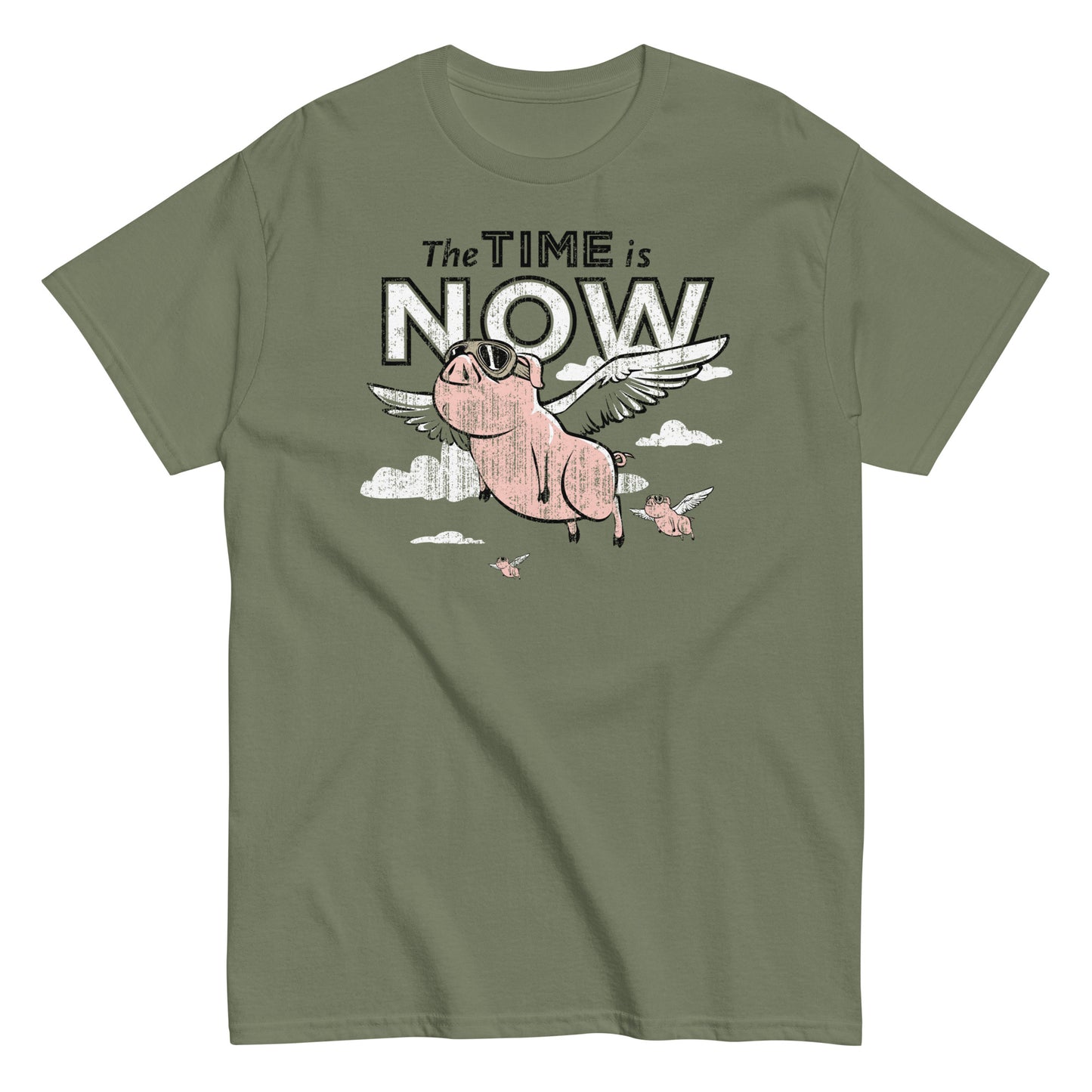 The Time Is Now Men's Classic Tee