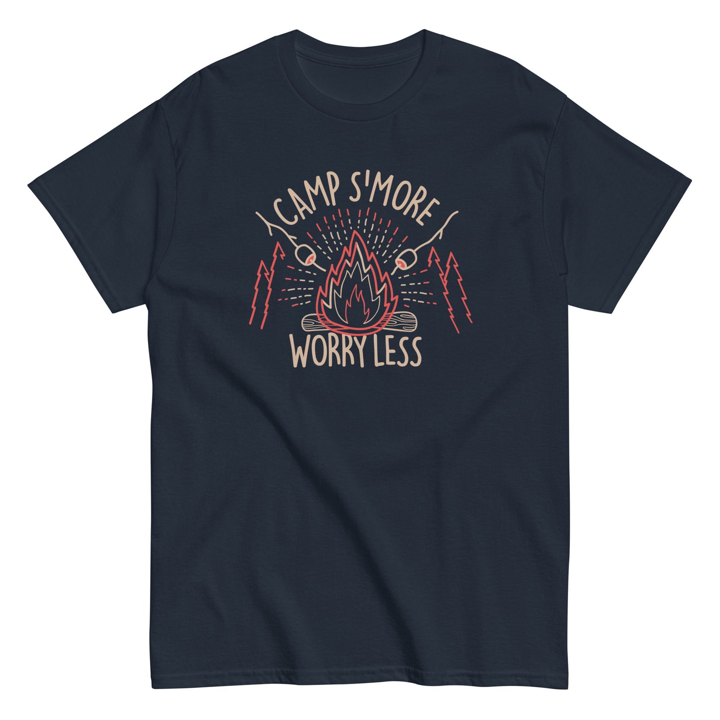 Camp S'more Worry Less Men's Classic Tee